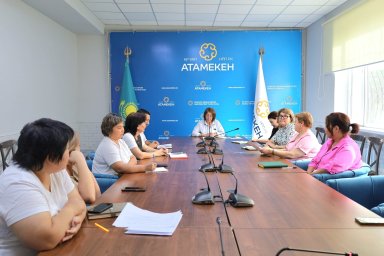 Ұлытау облысы кәсіпкерлер палатасында Іскерлік әдеп кодексінің талаптары түсіндірілді Ұлытау облысы кәсіпкерлер палатасында Іскерлік әдеп кодексінің талаптары түсіндірілді