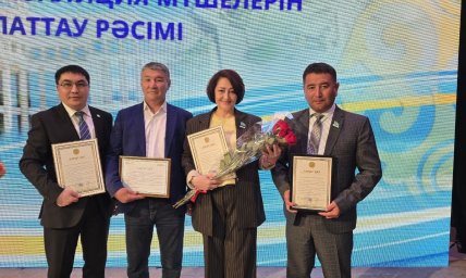 Ұлытау облысында жалпыұлттық коалиция мүшелері марапатталды Ұлытау облысында жалпыұлттық коалиция мүшелері марапатталды