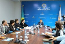 ҰЛЫТАУ ОБЛЫСЫНЫҢ КӘСІПКЕРЛЕР ПАЛАТАСЫНДА ТҰРҒЫН ҮЙ ҚҰРЫЛЫСЫНЫҢ ДАМУЫ ТАЛҚЫЛАНДЫ