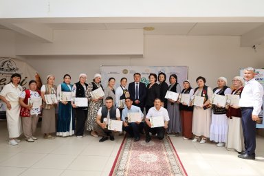 Ұлытау ауданында «Бір ауыл – бір өнім» көрме-байқауының аудандық кезеңі өтті Ұлытау ауданында «Бір ауыл – бір өнім» көрме-байқауының аудандық кезеңі өтті