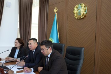 ​ҰЛЫТАУ ОБЛЫСЫНЫҢ КӘСІПКЕРЛЕР ПАЛАТАСЫ ҰЛЫТАУ АУДАНЫНДА КӨШПЕЛІ ЖҰМЫС КЕЗДЕСУІН ӨТКІЗДІ